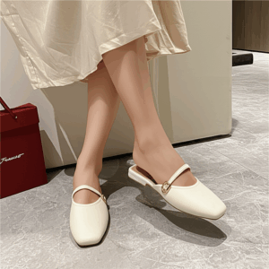 Closed-Toe Slip-On Mules