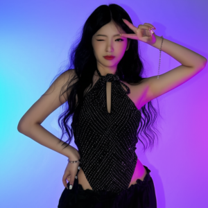 Summer Slim-Fit Backless Tie-Up Spaghetti Strap Top