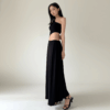 Satin Midi Skirt