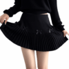[BM012] Bow Detail Knitted Midi Skirt