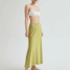 Satin Midi Skirt