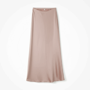 [BM008] Satin Midi Skirt