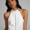 [TP017] Halter Neck Top