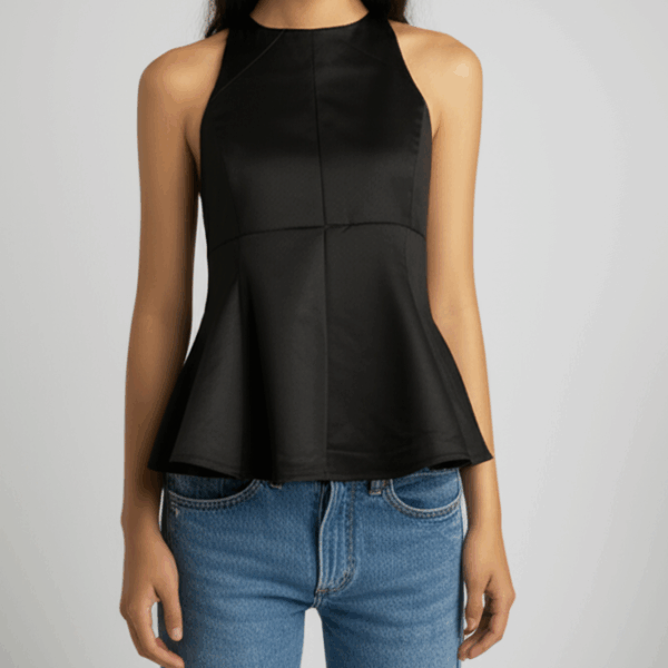 [TP018] Stretch Halter Neck Top