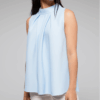 [TP021] Sleeveless Ruched Halter Top
