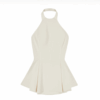 [TP018] Stretch Halter Neck Top