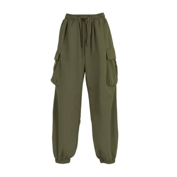 [BM013] American-Style Wide-Leg Cargo Pants