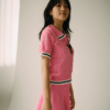 [DC008] Korean-Style Knitted Skirt Set
