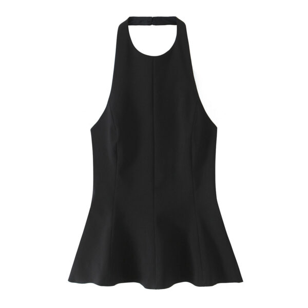 [TP018] Stretch Halter Neck Top