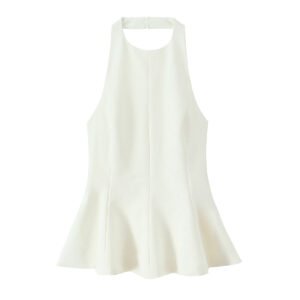 [TP018] Stretch Halter Neck Top