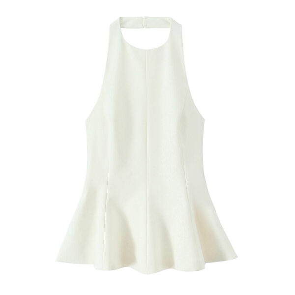 [TP018] Stretch Halter Neck Top