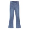 [BM014] Vintage High-Waisted Flared Hem Jeans