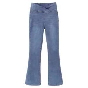 [BM014] Vintage High-Waisted Flared Hem Jeans