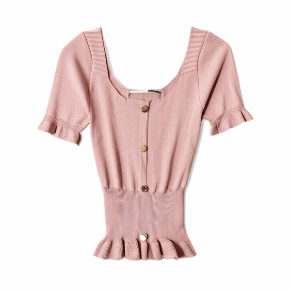[TP032] Essential Knit Short-Sleeve Tee