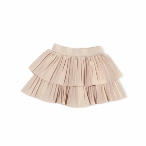 [BM017] Ballet-Inspired Pleated Tiered Skirt