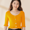 [TP032] Essential Knit Short-Sleeve Tee