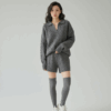 [DC014] Korean-Style Cable Knit Two-Piece Set