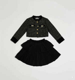 [DC015] Elegant Socialite Two-Piece Set