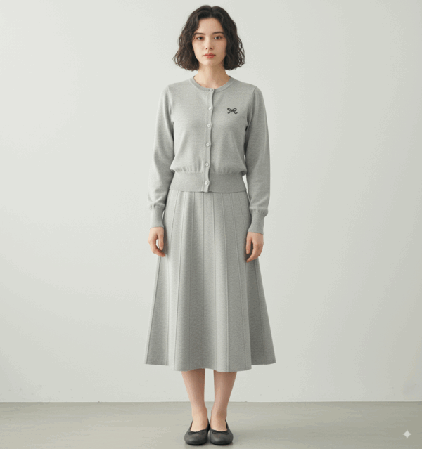 [TP037] Lightweight Embroidered Knit Sweater