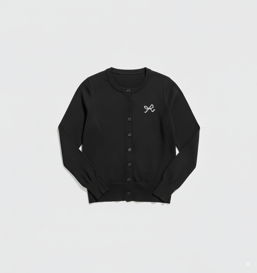 [TP037] Lightweight Embroidered Knit Sweater