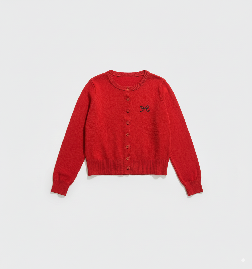 [TP037] Lightweight Embroidered Knit Sweater