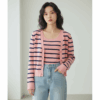 [TP040] Striped Knit Two-Piece Set