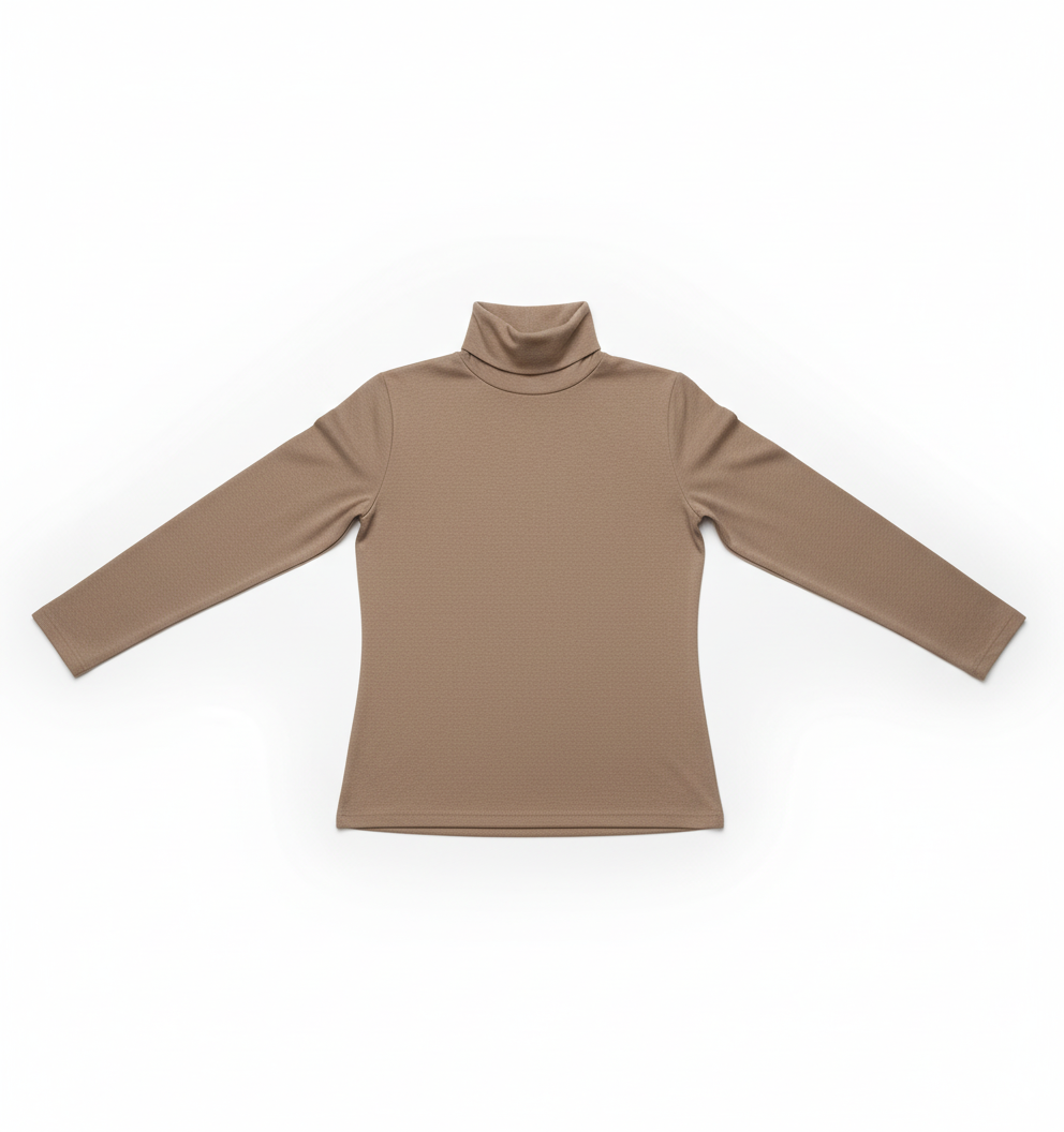 [TP044] Half-Turtleneck Cashmere Base Layer