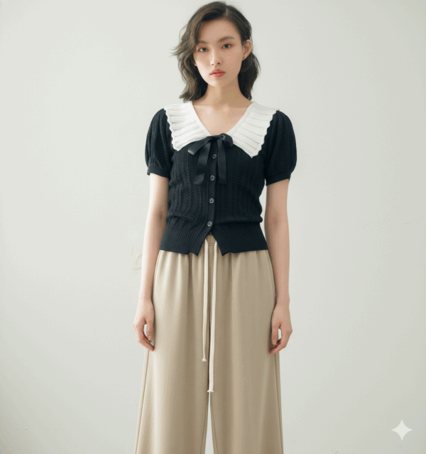 [BM022] Faux Cashmere Knit Pants