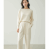 [BM022] Faux Cashmere Knit Pants