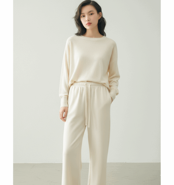 [BM022] Faux Cashmere Knit Pants
