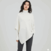 [TP045] Cozy Asymmetrical High-Neck Sweater