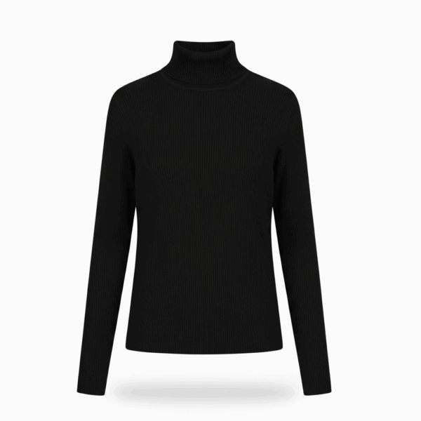 [TP049] High-Neck Knit Sweater