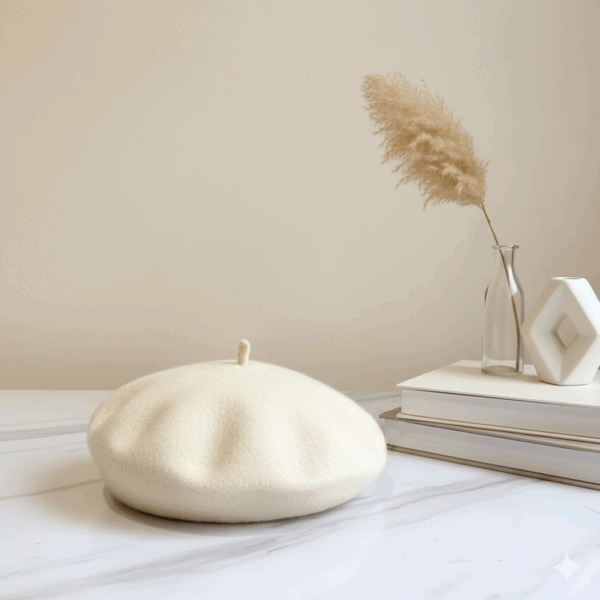 [AS009] Thickened 3D Wool Beret