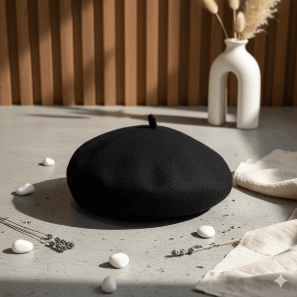 [AS009] Thickened 3D Wool Beret