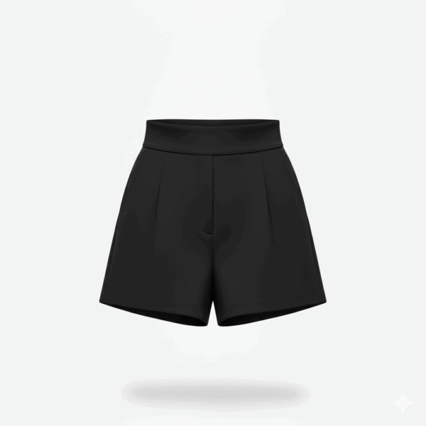 [BM025] Casual Tailored Wide-Leg Shorts