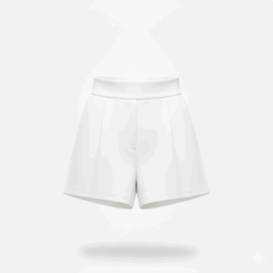 [BM025] Casual Tailored Wide-Leg Shorts