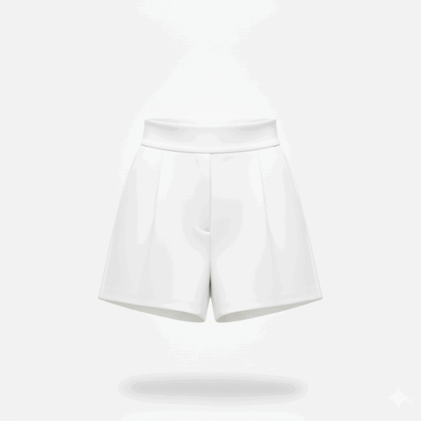 [BM025] Casual Tailored Wide-Leg Shorts