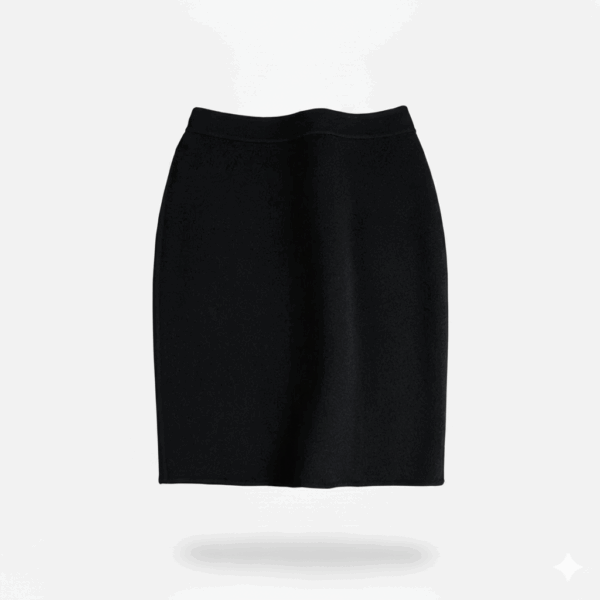 [BM027] Mink-Texture Fuzzy Midi Skirt