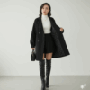 [TP054] Oversized Thick Woolen Coat