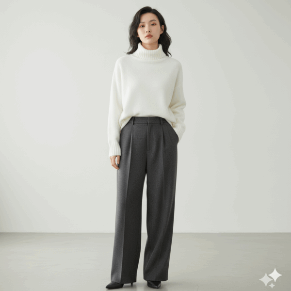 [TP055] Cozy Oversized Knit Sweater