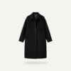 [TP061] Peter Pan Collar Reversible Wool Coat