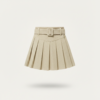 [BM029] Corduroy Pleated Skirt