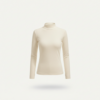 [TP065] Knit Half-Turtleneck Base Layer Top