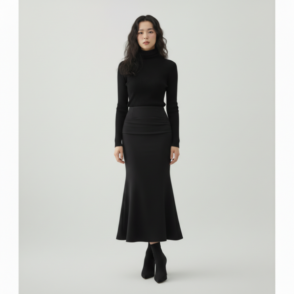 [TP067] Andy Fleece Slim-Fit Half-Turtleneck Base Layer