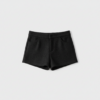 [BM031] High-Waisted Wool-Blend Shorts