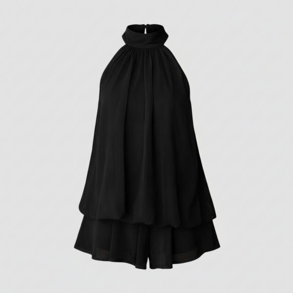 [DC025] Ethereal Chiffon Tiered Halter