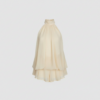 [DC025] Ethereal Chiffon Tiered Halter