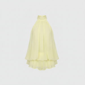 [DC025] Ethereal Chiffon Tiered Halter