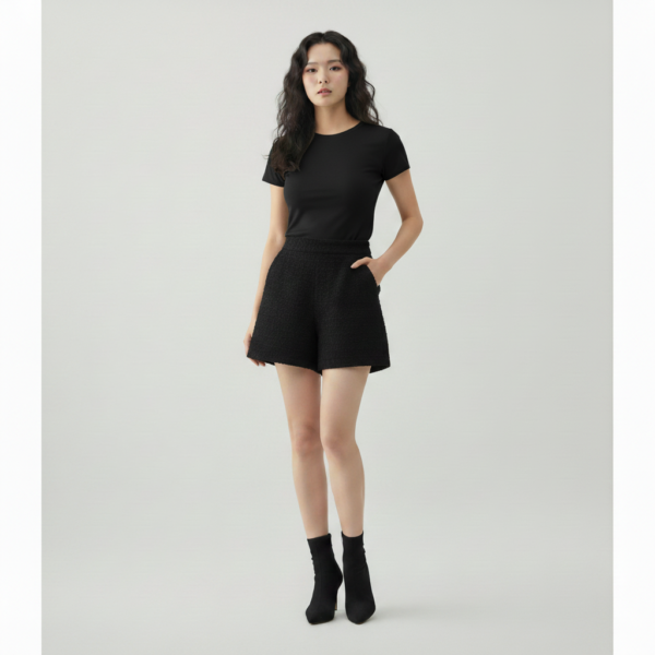 [TP072] The Essential Sculpting Crew Neck Tee