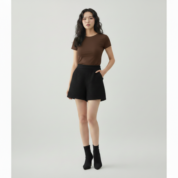 [TP072] The Essential Sculpting Crew Neck Tee